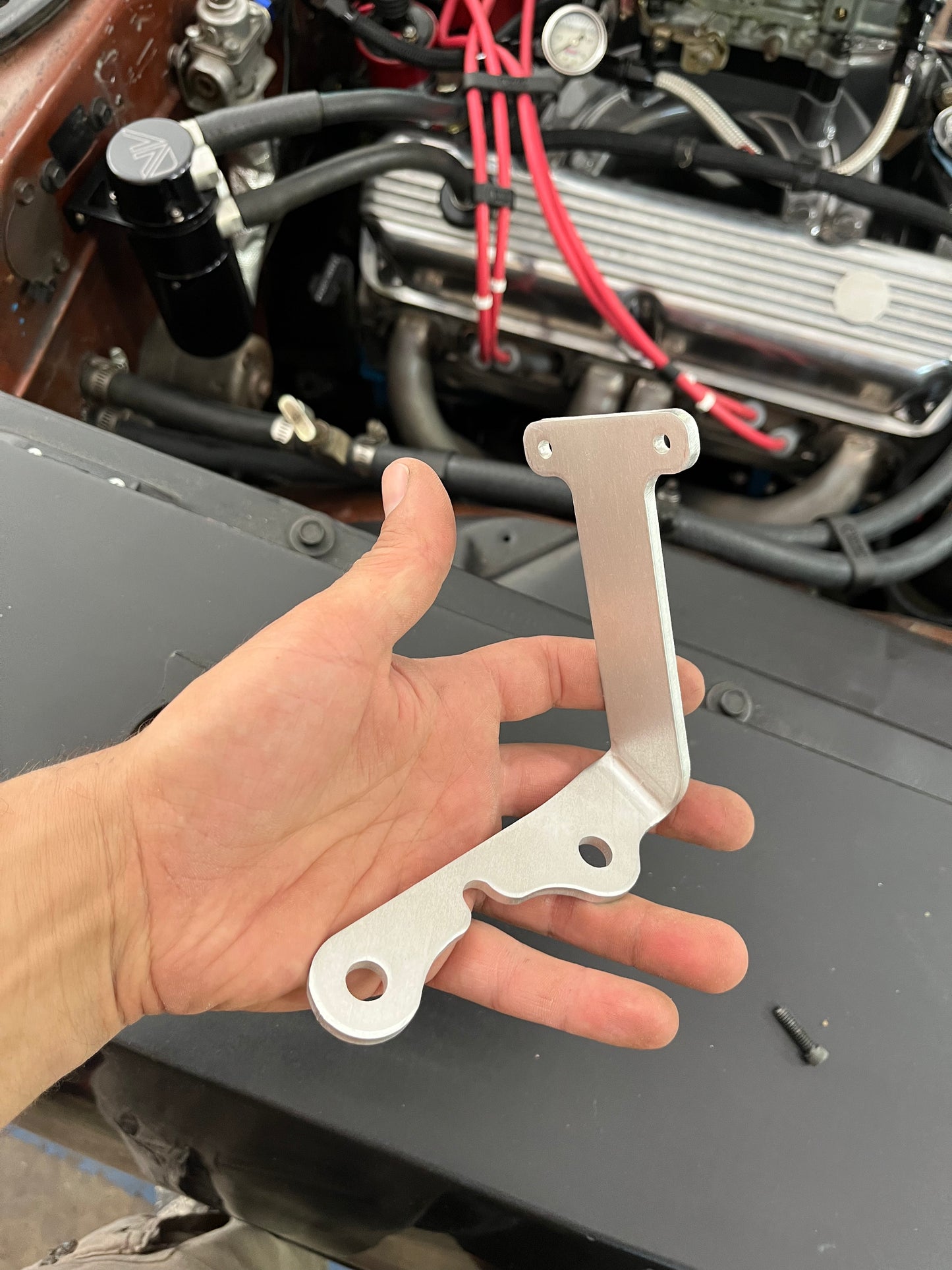 Mopar LA Trickflow Intake Manifold Coil Bracket