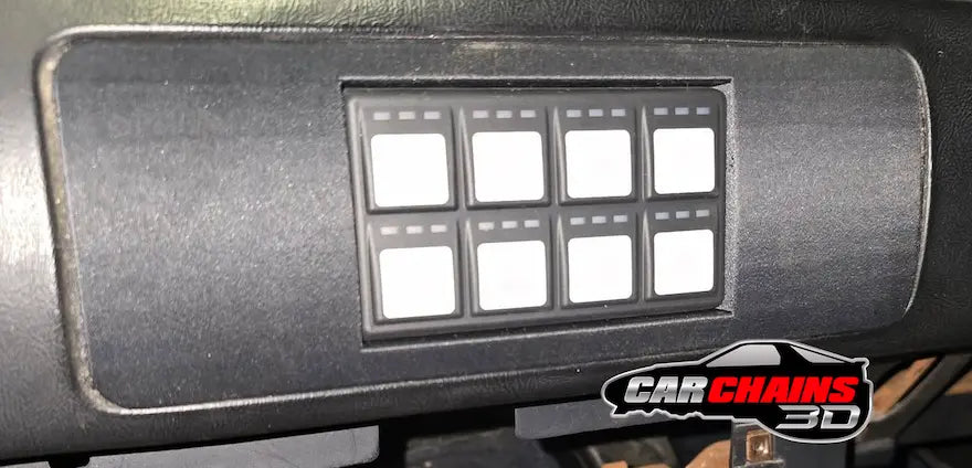 3D Printed Center Vent Mount for 1987-1993 Ford Foxbody Mustang – CarChains3D