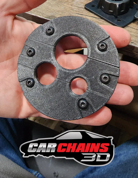 3D Printed 3 Hole Universal Bulkhead for Holley EFI Terminator X and X Max - CarChains3d