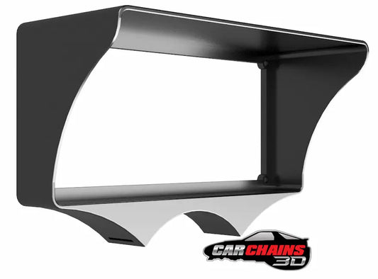 3D Printed 6.86 Inch Holley EFI Screen Universal Column Mount - CarChains3d