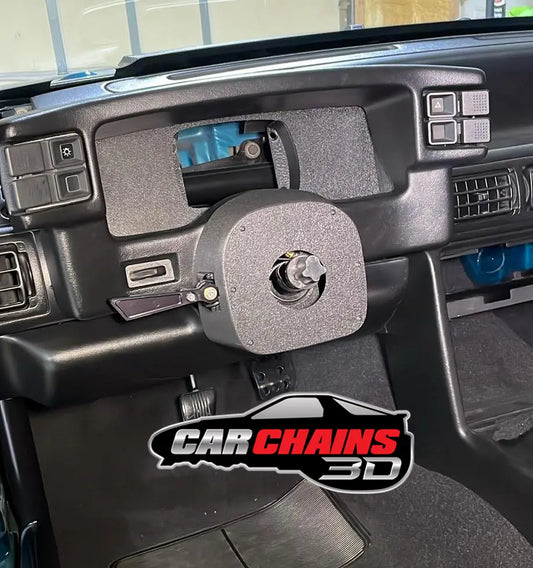 3D Printed Column Shrouds for Lightweight/Drag Columns for 1987-1993 Ford Foxbody Mustang - CarChains3d