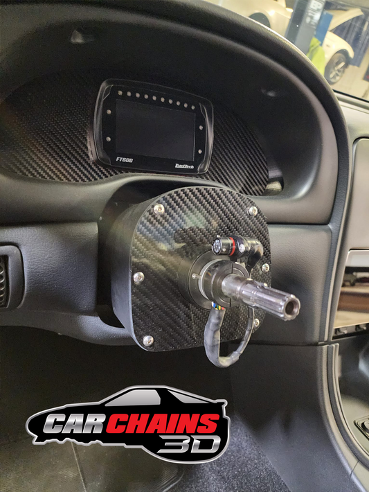 3D Printed column shrouds for 1994-2004 Ford Mustang SN95 and New Edge - CarChains3d