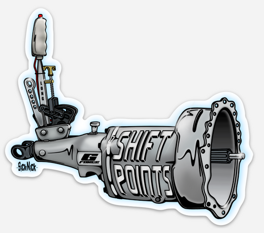A Shift Points Sticker (G FORCE 101A)