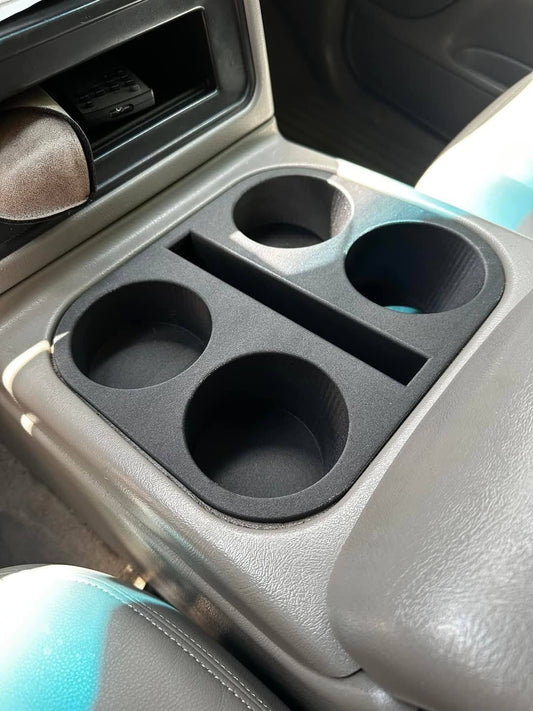 3D Printed ABS-GF Console Insert for 2003-2007 Silverado and Sierra - CarChains3d