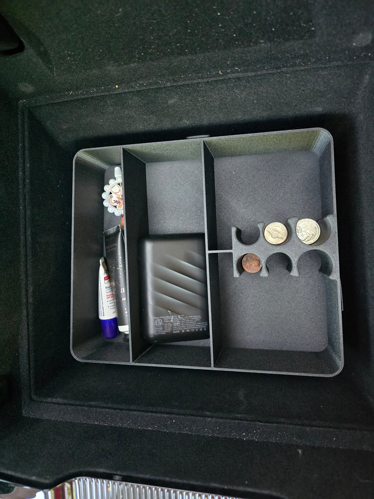 2022 to present Jeep Wagoneer and Grand Wagoneer center console organizer