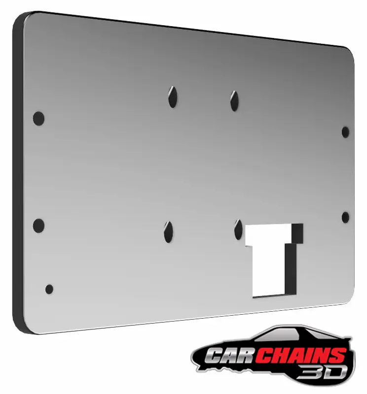 3D Printed 7 Inch Holley EFI Screen Floor Mount - CarChains3d