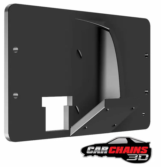 3D Printed 7 Inch Holley EFI Screen Floor Mount - CarChains3d