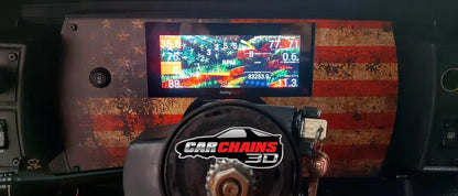 3D Printed Digital Dash Bezel for 1982-1989 Early 3rd Gen Chevrolet Camaro - CarChains3d