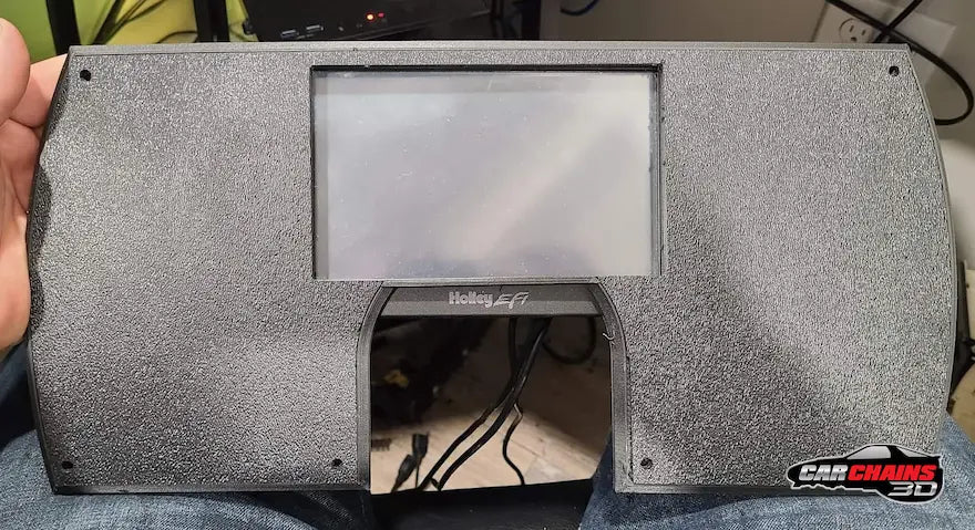 3D Printed Digital Dash Bezel for 1982-1989 Early 3rd Gen Chevrolet Camaro - CarChains3d