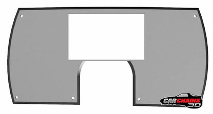 3D Printed Digital Dash Bezel for 1982-1989 Early 3rd Gen Chevrolet Camaro - CarChains3d
