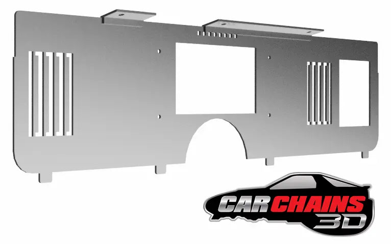 3D Printed Digital Dash Bezel for 1978-1983 Ford Fairmonts - CarChains3d