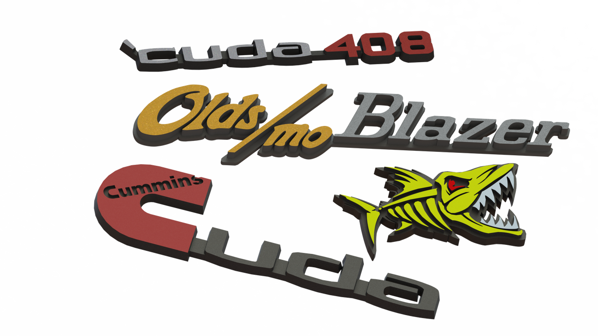 Custom Cast Emblems Custom Emblems – WAF Racing